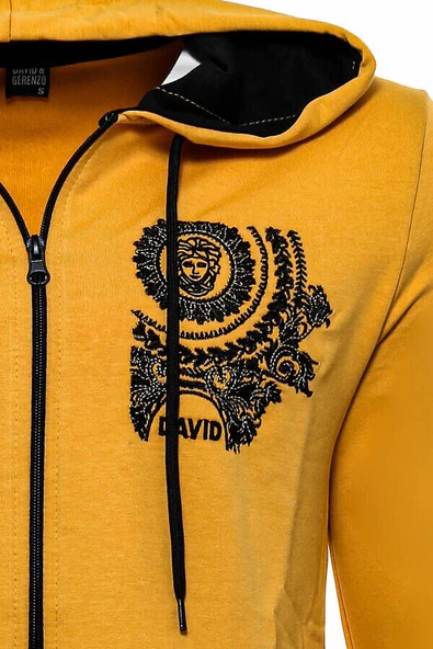 Hardal Kapşonlu Sweatshirt - Wessi - Resim 5