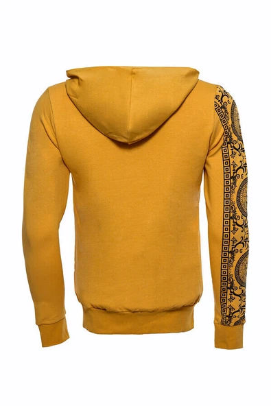 Hardal Kapşonlu Sweatshirt - Wessi - Resim 7