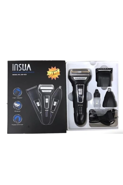 Timurçin 3In1 3 Başlıklı Tıraş Makinesi Seti ürün görseli 1