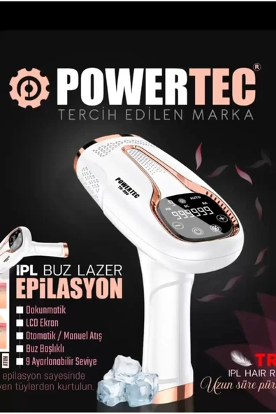 Timurçin IPL Buz Lazer Epilasyon 999.999 Atım Otomatik/Manuel Mod 9 Seviye ürün görseli 1