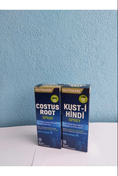 Nutraxin Costus Root Spray 30 Ml 2 Adet - Resim 3