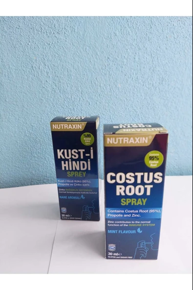 Nutraxin Costus Root Spray 30 Ml 2 Adet - Resim 4
