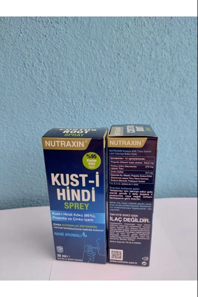 Nutraxin Costus Root Spray 30 Ml 2 Adet - Resim 5