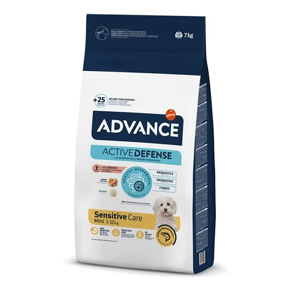 Advance Mini Sensitive Küçük Irk Somonlu Yetişkin Köpek Maması 7Kg ürün görseli 1