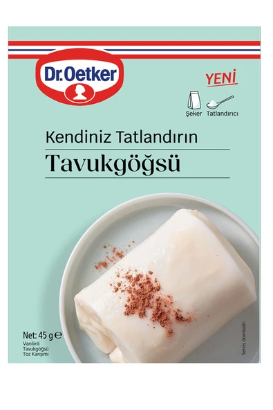 Dr. Oetker Kendiniz Tatlandırın Tavukgöğsü 45 gr ürün görseli 1