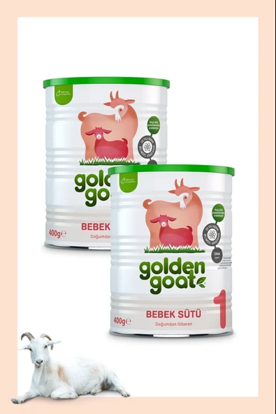 Golden Goat 1 Bebek Sütü 0-6 Ay 400 gr 2 Adet ürün görseli 1
