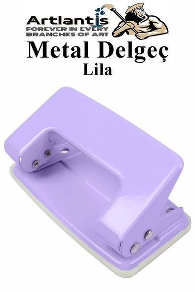 Delgeç Metal Pastel Renkli 10 Sayfa 1 Adet Enerji Tasaruflu Delegeç Perfaratör Kağıt Delgeci 1 Paket ürün görseli 1