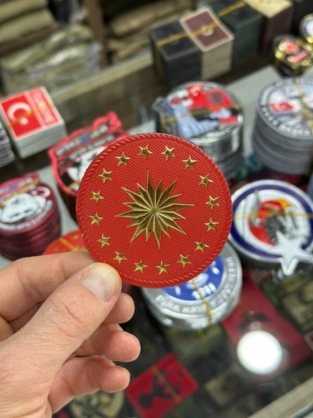 Cumhurbaşkanlığı Arması 3D Plastik Tpu Arması, Yeni Model Tip, Standart Ölçü ürün görseli 1