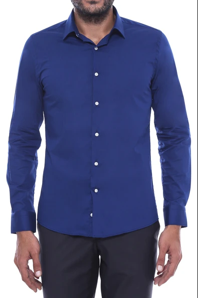 İndigo Slim Fit Erkek Gömlek | Wessi ürün görseli 1