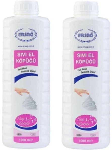 Ersağ Sıvı Köpük 1000 ML X 2 ADET ürün görseli 1