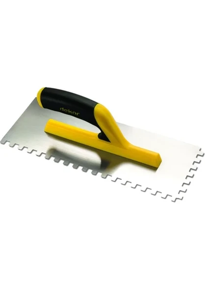 Dekor Seramik Malası Kare Dişli Açık Pls Sap 35 cm ürün görseli 1