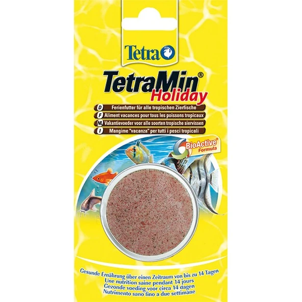Tetra TetraMin Holiday 14 Günlük Tatil Yemi - 30gr (Jel Blok) ürün görseli 1