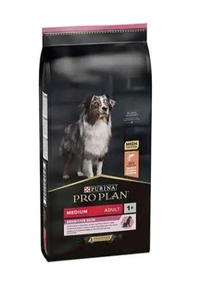 Purina Pro Plan Medium Adult Somonlu Hassas Yetişkin Köpek Maması 10 Kg ürün görseli 1