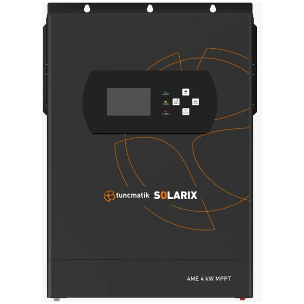 Tunçmatik Solarix 4 kw 24V MPPT 100A Akıllı Off-Grid İnverter ürün görseli 1