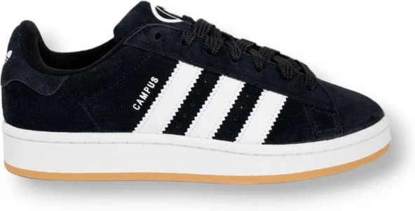 Adidas Campus 00S HQ8708 Siyah-Beyaz Erkek Spor Ayakkabı ürün görseli 1