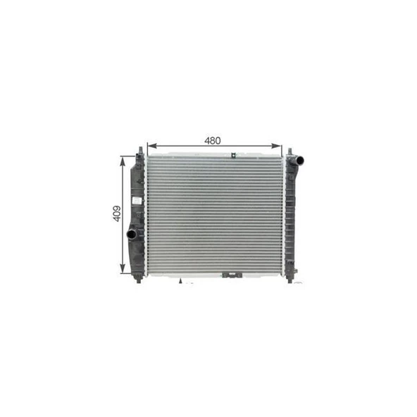 Chevrolet Kalos Motor Radyatörü (2003-2008) 96536523 161601 1.4, 1.2 ürün görseli 1