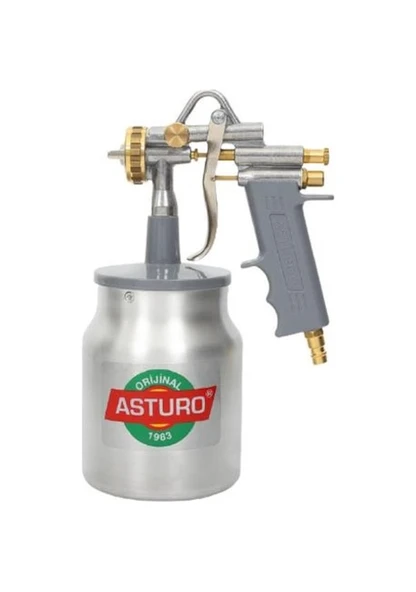 Asturo G70 Alttan Depolu Boya Tabancası 1.8 Mm ürün görseli 1