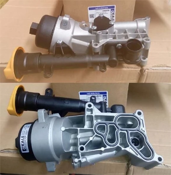 YAĞ SOĞUTUCU KOMPLE FIAT ALBEA /DOBLO /PALIO - OPEL CORSA C CHEVROLET AVEO AL/PL/BRZ FULL ÜNİTE ürün görseli 1