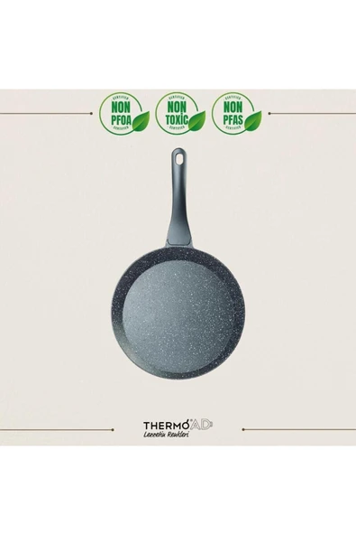 | Krep Tava | Gri | 26cm - Resim 5