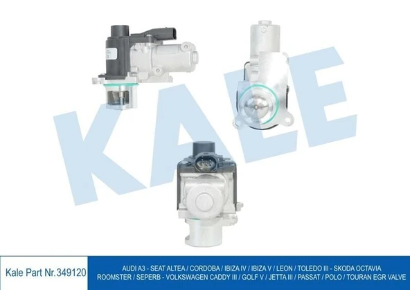 KALE EGR VALFI VW CADDY-GOLF-PASSAT-TOURAN-A3-FABIA 1,9/2,0 BLS BSU BMM BMP BMS 04/08 ürün görseli 1