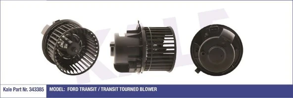 KALE KALORİFER MOTORU  12V FORD TRANSIT T15 (93-00) V184 (00-06) V347 (2006+) 12V PERVANELİ ürün görseli 1