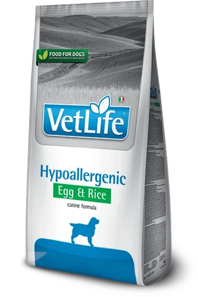 Vet Life Hypoallergenic Egg & Rice Köpek Maması 2 Kg ürün görseli 1