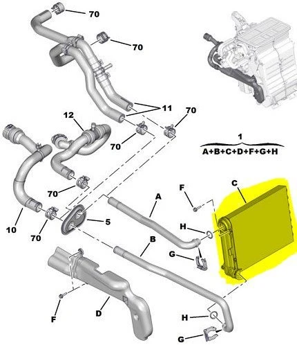 Citroen C1 Kalorifer Radyatörü (2014-2017) 1611283980 355225 1.0 ürün görseli 1