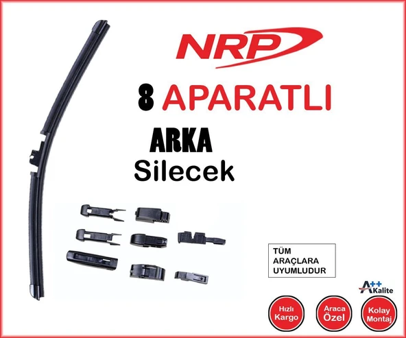 NRP Arka Silecek 8 Aparatlı (230MM) Plastik Multi Fit ürün görseli 1