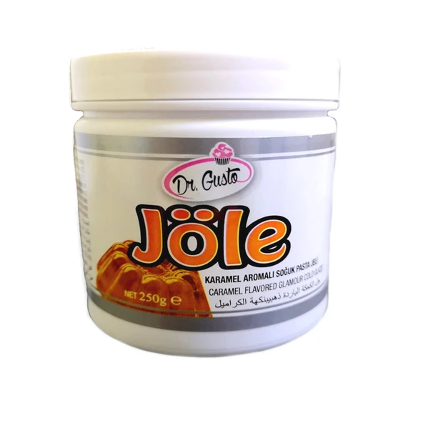 Dr. Gusto Karamel Aromalı Soğuk Pasta Jeli 250 gr ürün görseli 1
