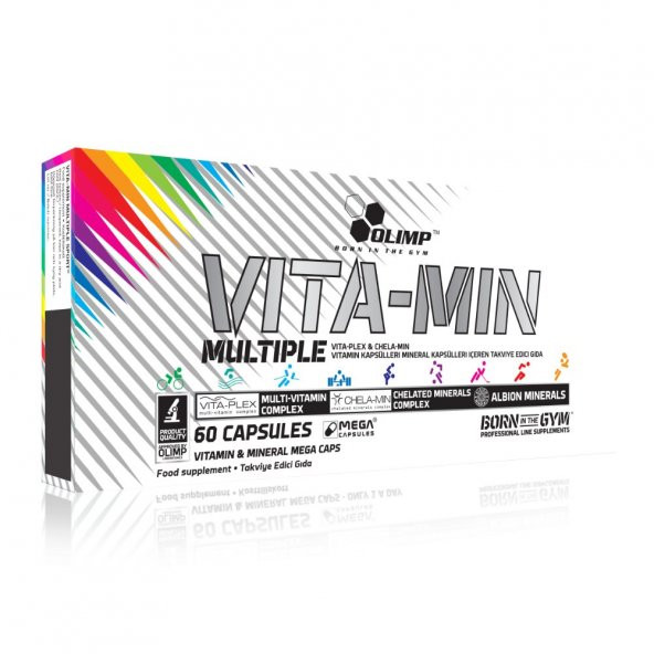 Olimp Vita-Min Multiple 60 Kapsül (Vitamin ve Mineral) ürün görseli 1