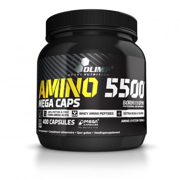 Olimp Amino 5500 400 Mega Kapsül ürün görseli 1