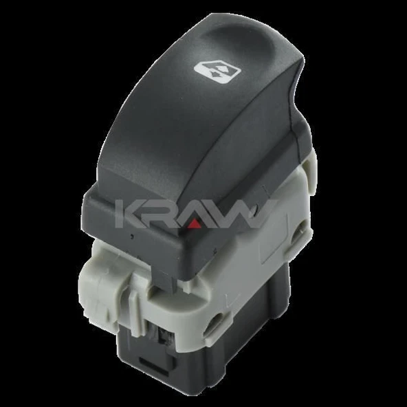KRAW CAM KALDIRMA ANAHTARI RENAULT CLIO III - SYMBOL - MODUS SAĞ TEKLİ ürün görseli 1