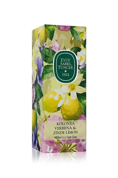 Eyüp Sabri Tuncer Verbena & Zinde Limon Cam Şişe Kolonya 400 ml ürün görseli 1