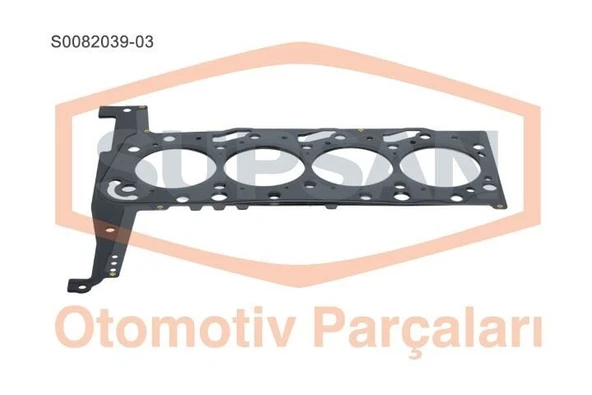 SUPSAN CONTA SİLİNDİR KAPAK FORD TRANSİT 2.4 L PUMA (V184) 3 çenti k - Çok Katmanlı Çelik ürün görseli 1