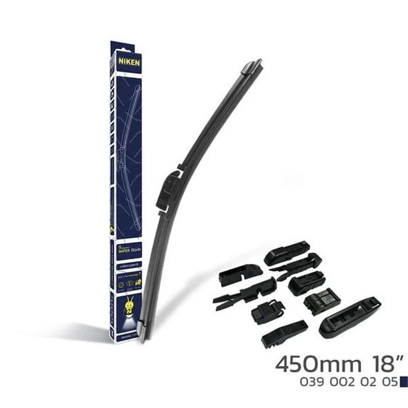 NIKEN 450mm 9 APARATLI BANANA TİP SİLECEK ürün görseli 1