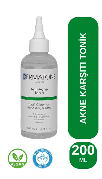DERMATONE Anti-acne Tonic | Gözenek Sıkılaştırıcı, Akne Leke Karşıtı Mayıs Papatyası Özlü Tonik ürün görseli 1