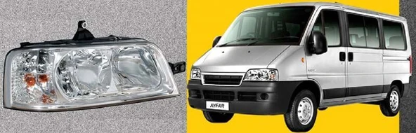 AYFAR FAR SOL MOTORLU PEUGEOT BOXER FIAT DUCATO CITROEN JUMPER 2002-2006 ürün görseli 1