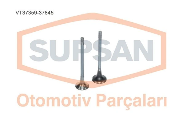 SUPSAN SUBAP TAKIM PEUGEOT 206-307-406 1.6 HDI 16V (ENG. DV6) FORD FOCUS 1.6 TDCI DURATORQ 16V ENG.(DV6) 16  Supap ürün görseli 1