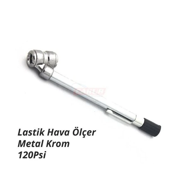 CARUB LASTİK HAVA ÖLÇER METAL 204 TİP 120PSİ VAKUM ürün görseli 1