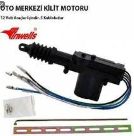 INWELLS MERKEZİ KAPI KİLİT MOTORU ÖN 5 KABLOLU ürün görseli 1