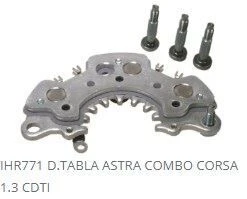 DODO DİOT TABLASI OPEL ASTRA/COMBO/CORSA 1.3 CDTI ürün görseli 1