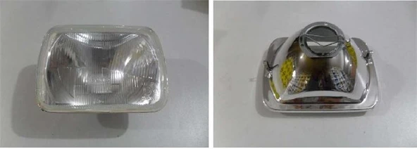 AYGERSAN 6052 ATOM TIPI FAR REFLEKTÖR ÇANAKLI AMPUL MITSUBISHI L300 ürün görseli 1