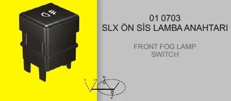 ENG ÖN SİS LAMBASI ANAHTARI FIAT DOĞAN SLX . ürün görseli 1