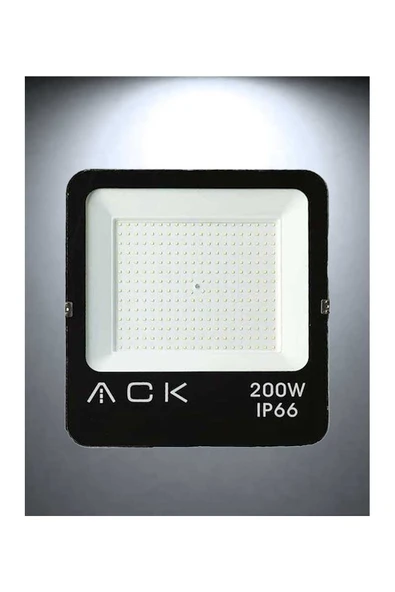 Ack Led Projektör 200W Beyaz AT62-19632 - Resim 2