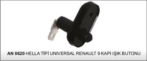 VERTEX KAPI IŞIK BUTONU HELLA TİPİ UNİVERSAL ürün görseli 1