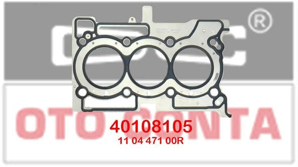 OTOCONTA SKC CELIK (MLS 0.70MM) RENAULT CLIO 4 900CC 12 V TCE 72.2>73 H4B 400 - 408 - 410-453 ürün görseli 1