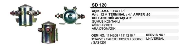 REMARK DELCO ARA OTOMATİK AĞIR HİZMET SİLVER METAL ürün görseli 1