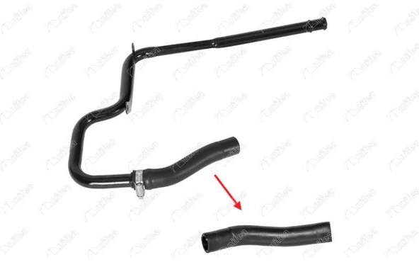 NIFEA KALORİFER HORTUMU METAL BORU HARİÇ OK İLE GÖSTERİLEN HORTUM FORD FOCUS I TOURNEO CONNECT TRANSIT CON ürün görseli 1