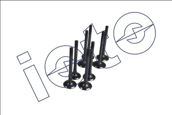 IOTO SUBAP TAKIMI 4 IN + 4 EX (NİTRASYONLU) RENAULT R9 IN (34.1*7*90.7) EX (29*7*89) ürün görseli 1