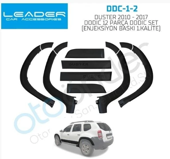 LEADER DODIC SET DACIA DUSTER 10-17 (12 PARÇA) ürün görseli 1